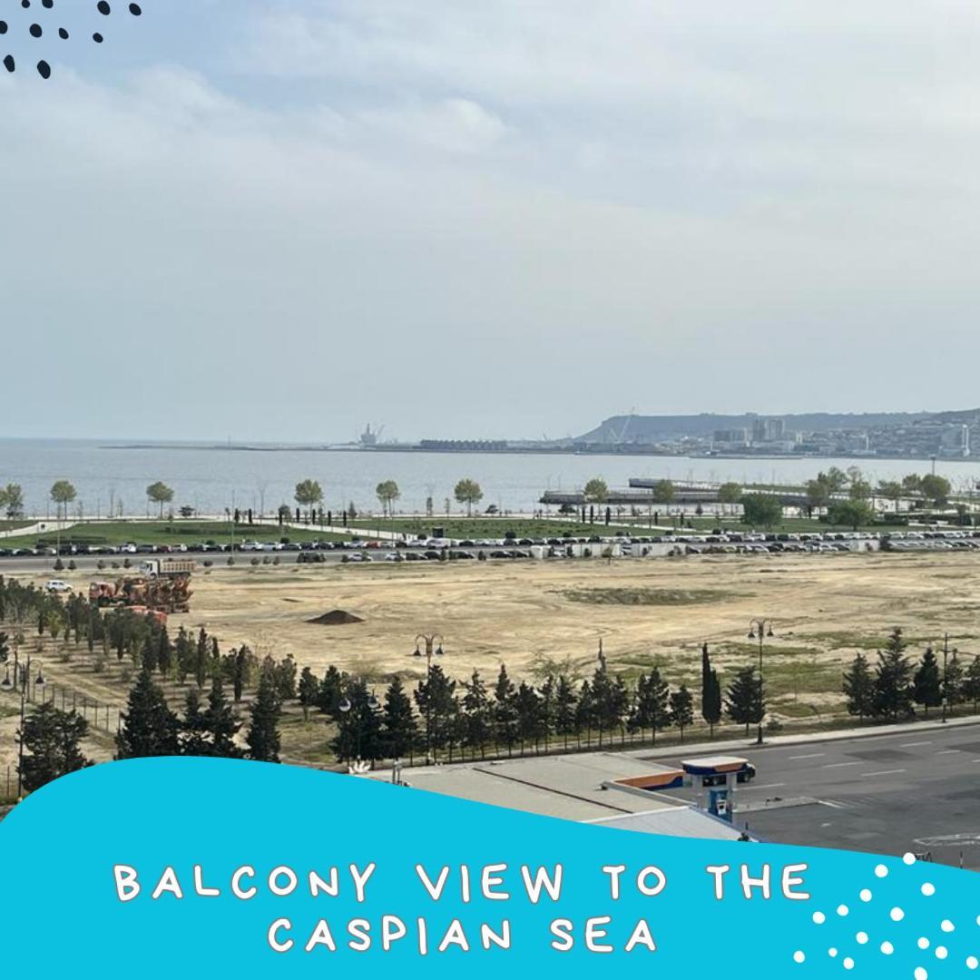 Sea View Couple Apartmant At Boulvard,Near Nizami Street 巴库 外观 照片
